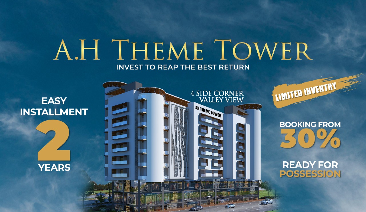 AH Theme Tower Bahria Town Phase 8 Rawalpindi